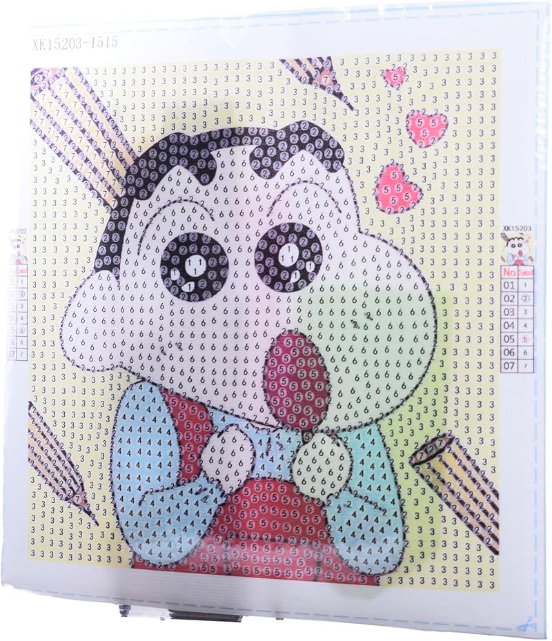 كرايون دياموند باينت بي نومبير كرافت كيت  مولتيكولور