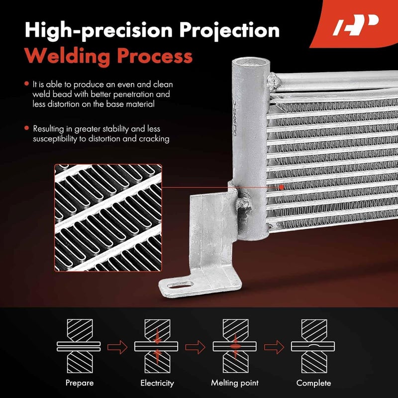 A-Premium Transmission Oil Cooler for Ford Taurus 2013-2019 - Image 4