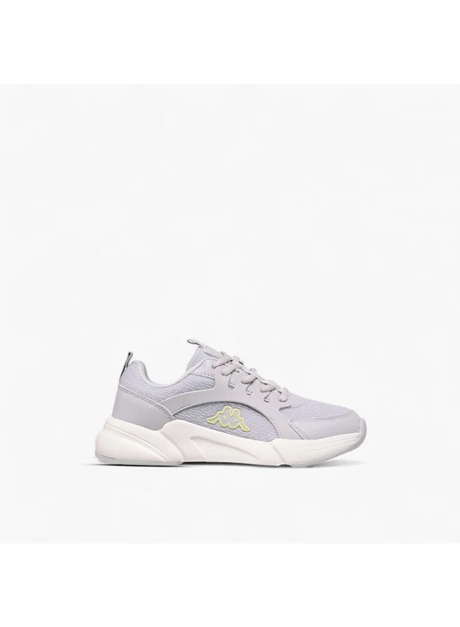 Kappa Boys' Panelled Sport Shoes with Lace-Up Closure
