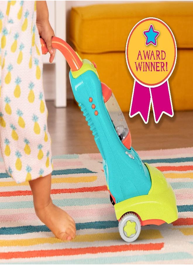 BATTAT - Battat - Toy Vacuum Cleaner for Toddlers, Kids - Lights & Sounds Play Vacuum - Musical Vacuum Toy with 2 Songs - Clean n' Sing Vacuum - 2 Years + - Image 1