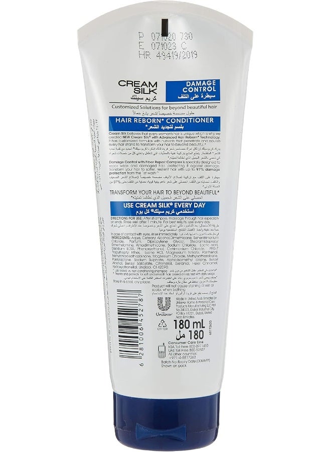 Cream Silk بلسم كريم سيلك هير ريبورن، تحكم في التلف، 180 مل - Image 2