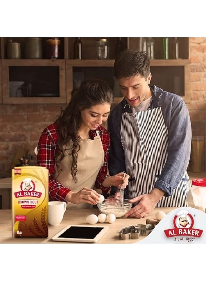 Al Baker Brown Flour 1kg - Image 2
