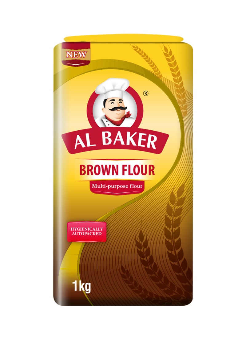 Al Baker Brown Flour 1kg - Image 1