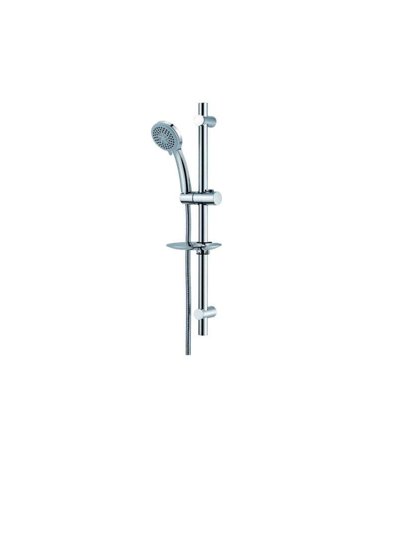 milano - Milano Glory Sliding Bar Shower Kit with 3 Flow Message Set - Image 1