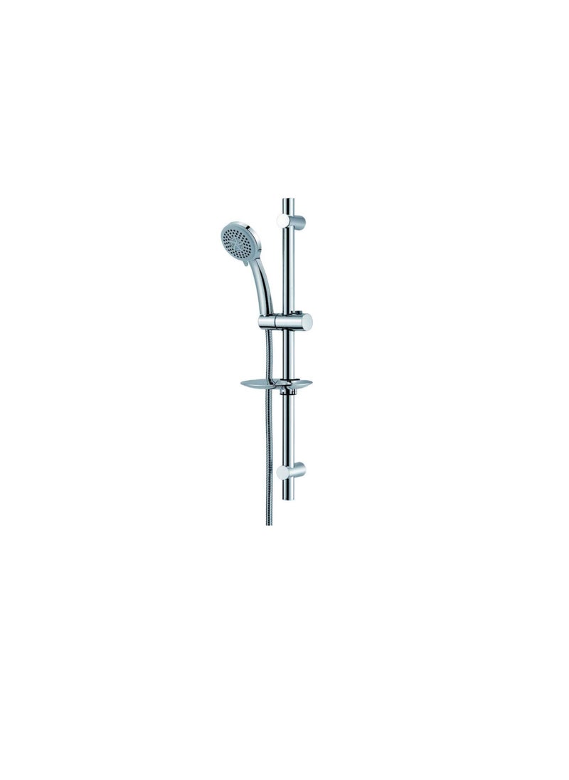 milano - Milano Glory Sliding Bar Shower Kit with 3 Flow Message Set - Image 1