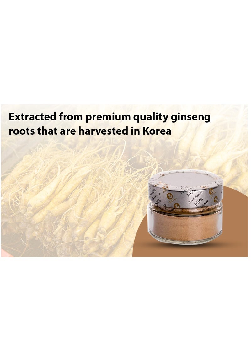 Al Malaky Royal Natural Ginseng Powder Pure  25 G - Image 2