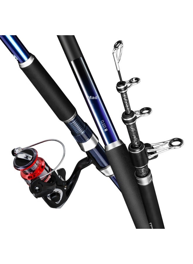 Han Ding Sea Rod Sea Pole Casting Rod Long Casting Rod Super Hard Super Light Sea Fishing Rod Fishing Rod Naked Rod Throwing Rod Crazy Casting 3.0m - Image 2