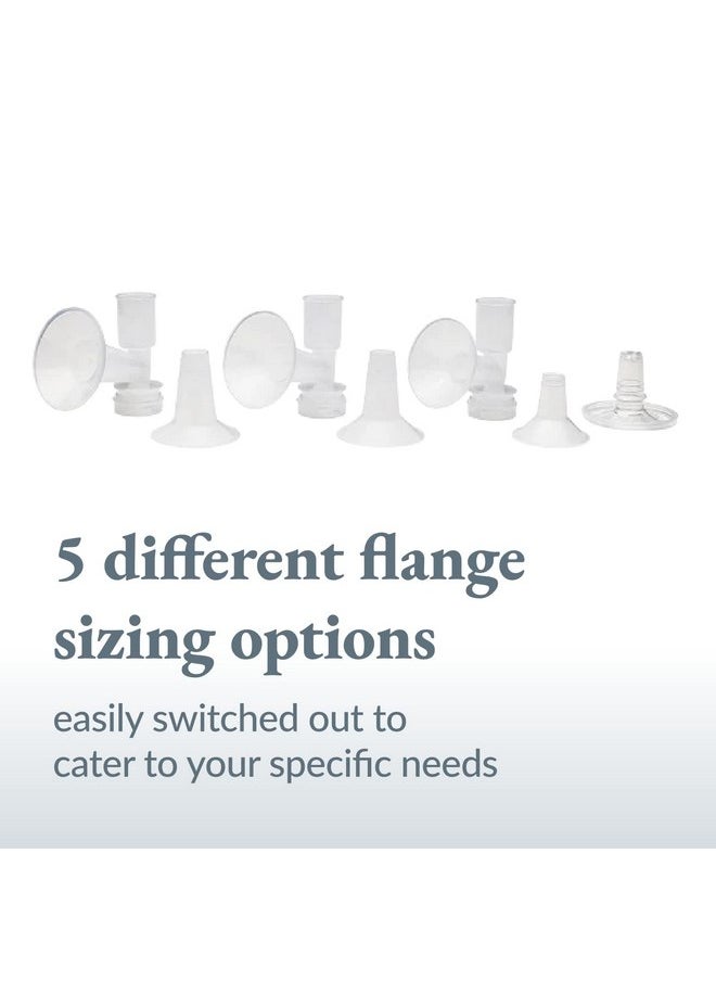 Ameda CustomFit Breast Pump Flange Insert | 22.5mm Flange Insert | Small | 1 Count | Compatible with HygieniKit and MYA Joy, MYA Joy Plus and Pearl Breast Pumps | Ameda Pump Parts | BPA and DEHP Free