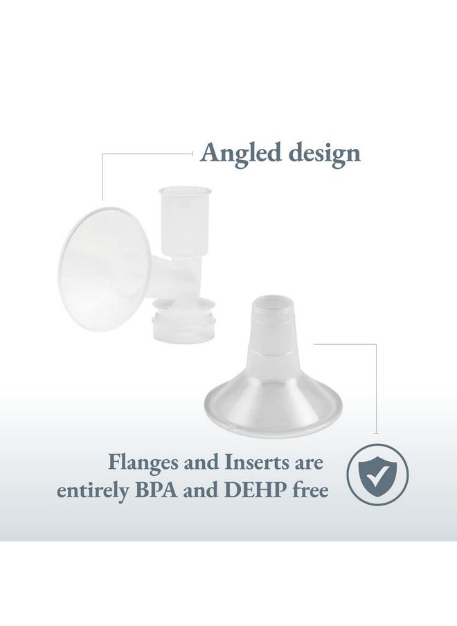 Ameda CustomFit Breast Pump Flange Insert | 22.5mm Flange Insert | Small | 1 Count | Compatible with HygieniKit and MYA Joy, MYA Joy Plus and Pearl Breast Pumps | Ameda Pump Parts | BPA and DEHP Free
