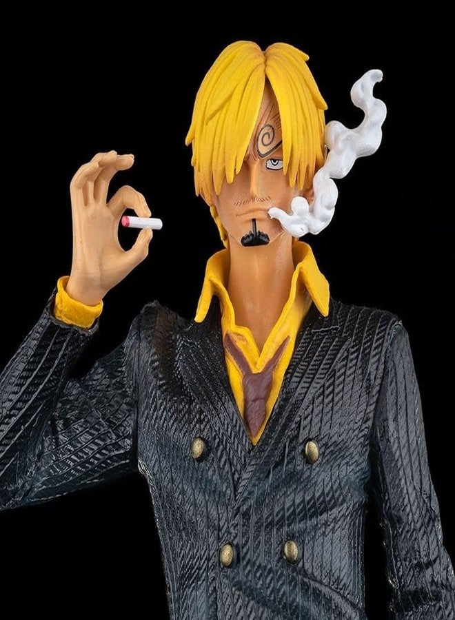 Offo One Piece Sanji Diable Jambe Action Figure | Durable PVC Anime Collectible Figurine for Car Dashboard, Home Decor, Office Desk & Study Table | Premium Gift for Fans & Collectors - Image 3