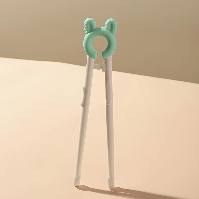 3 Pairs Rabbit Learning Chopsticks Kids Training Correction Kitchen Tableware - Image 2