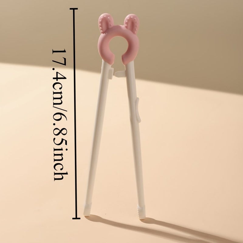 3 Pairs Rabbit Learning Chopsticks Kids Training Correction Kitchen Tableware - Image 4