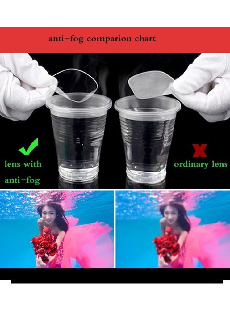 Whale Professional Adult Anti-fog UV protection Lens Men Women Swimming Goggles Waterproof Adjustable Silicone swim (Green) - Image 5