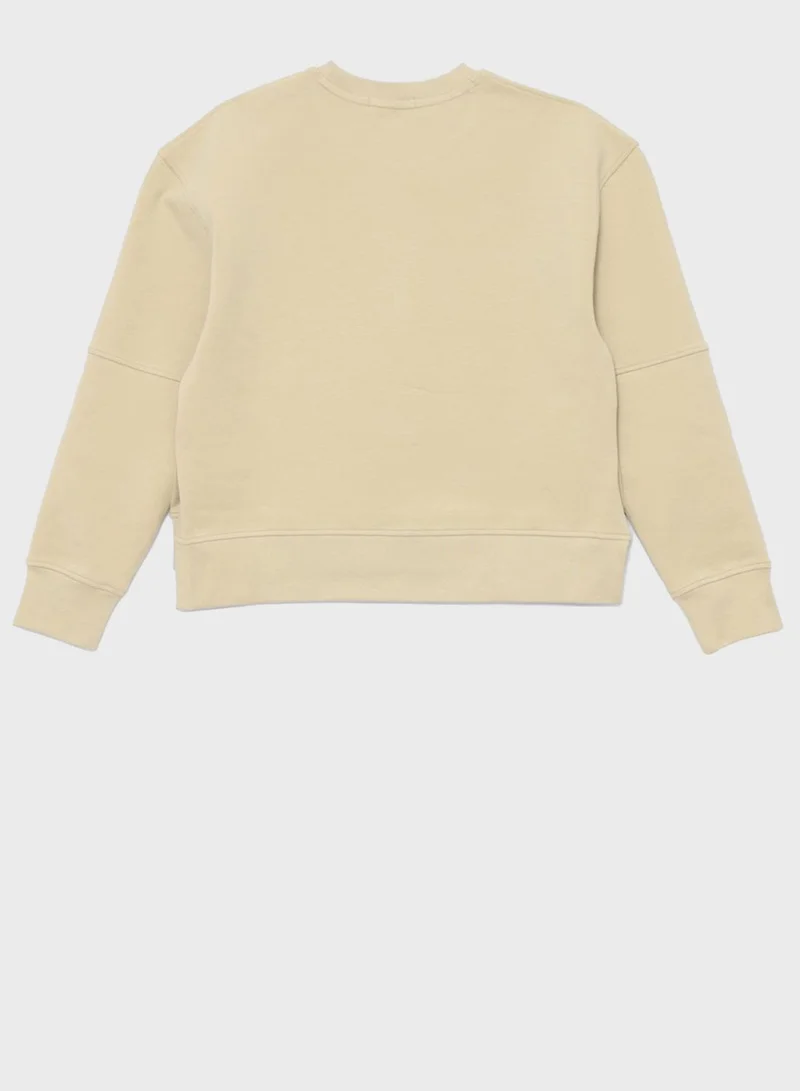 Calvin Klein Jeans Kids Logo Sweatshirt