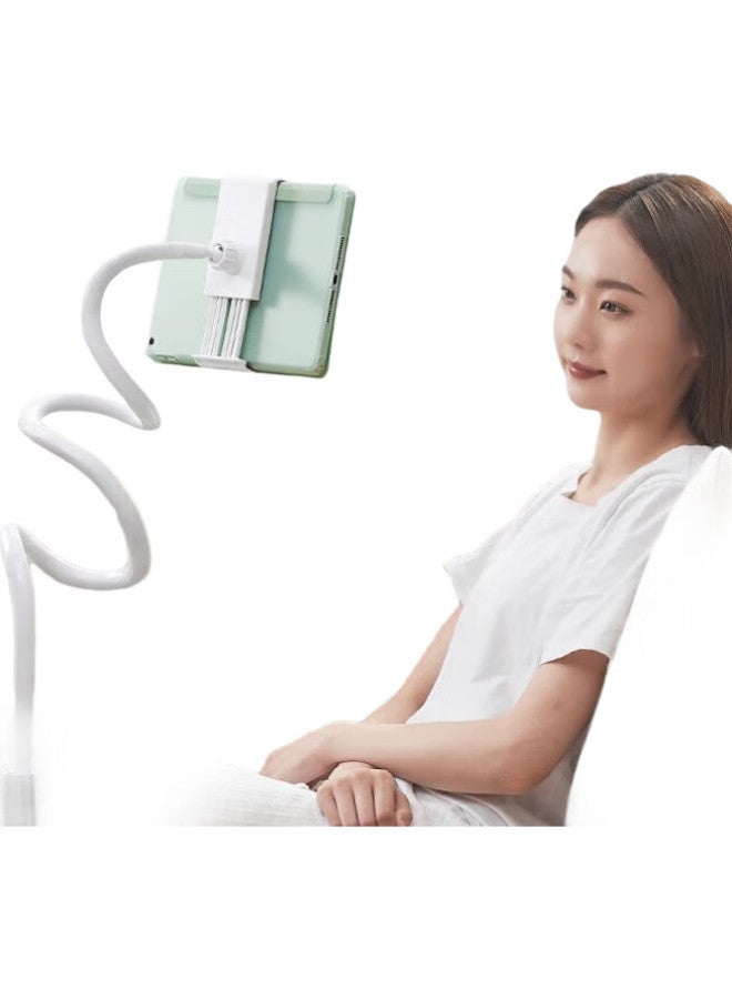 Stiger Phone Stand Bedside Ipad Tablet Lazy Holder Desktop Bed Online Class Tv Watching Gadget Multifunctional Adjustable Support Suitable For Apple Huawei White - Image 1