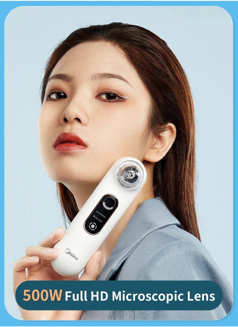 LEOKOR - Blackhead Remover Vacuum Pore Cleaner with Cameta 30x Real Time Monitoring Upgraded Visual Facial Pore Cleaner Blue Light Therapy - Image 1