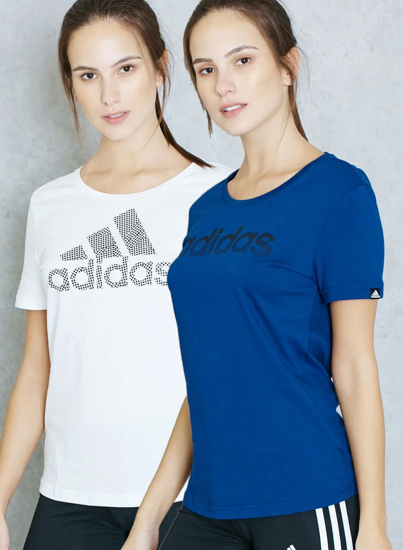 Adidas 2 Pack T-Shirts