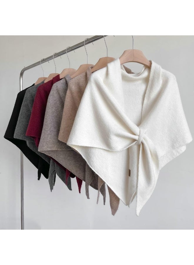 أوشيما Washmina Shawl لفة، شوال شتاء لفة دافئة ناعمة النساء حياكن شوال وغلفة، صوف كاشمير كنزة شول سكارف 2026. - Image 5
