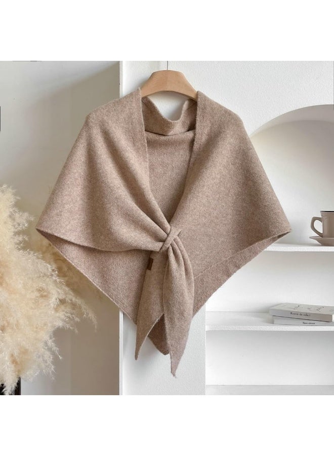 أوشيما Washmina Shawl لفة، شوال شتاء لفة دافئة ناعمة النساء حياكن شوال وغلفة، صوف كاشمير كنزة شول سكارف 2026. - Image 2