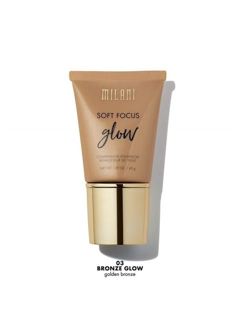 Soft Focus Glow Complexion Enhancer - Bronze Glow (1.59 Ounce) Vegan, Cruelty-Free Liquid Highlighter that Brightens Skin & Diffuses Fine Lines