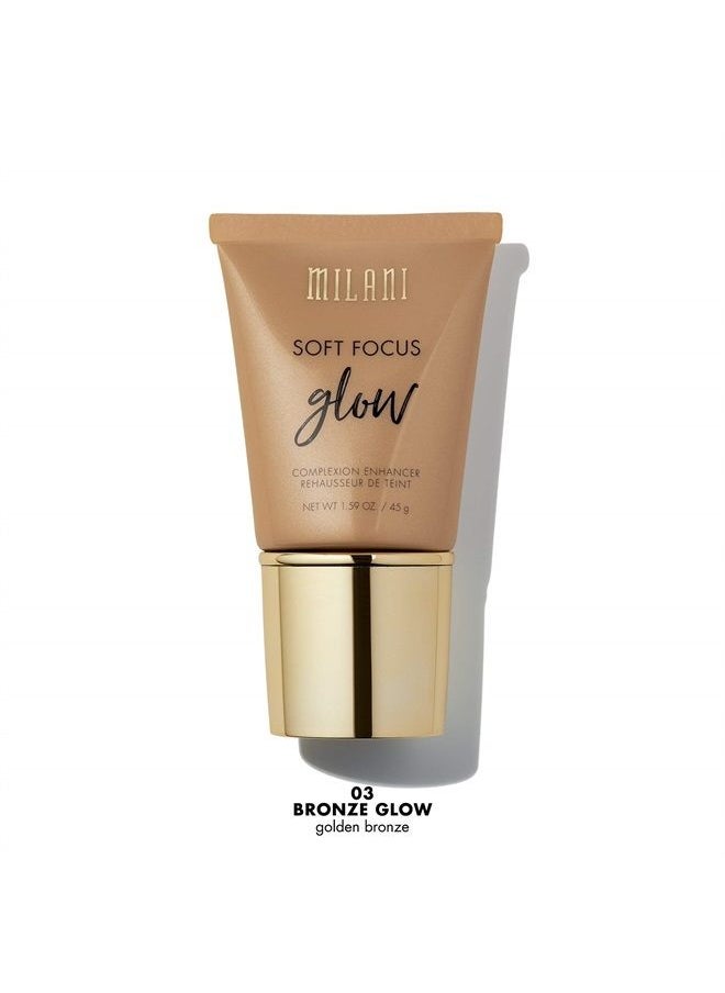 MILANI - Soft Focus Glow Complexion Enhancer - Bronze Glow (1.59 Ounce) Vegan, Cruelty-Free Liquid Highlighter that Brightens Skin & Diffuses Fine Lines - Image 1
