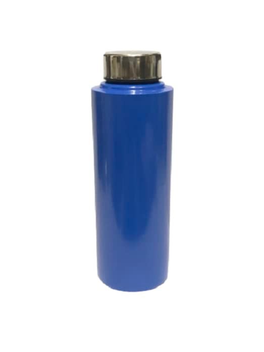 Dynore Stainless Steel Navy Blue Color FridgeSchoolOffice Bottle 500 ml