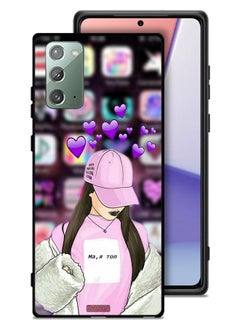 Tolwak Samsung Galaxy Note 20 Protective Case Cover Anti Social Club  - Image 1