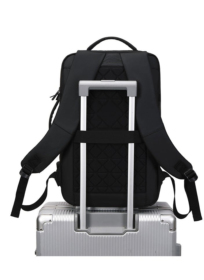 RAHALA - Rl-2023 Traveler Backpack Spacious 15.6-Inch Laptop Bag With Modern Design - Black - Image 1