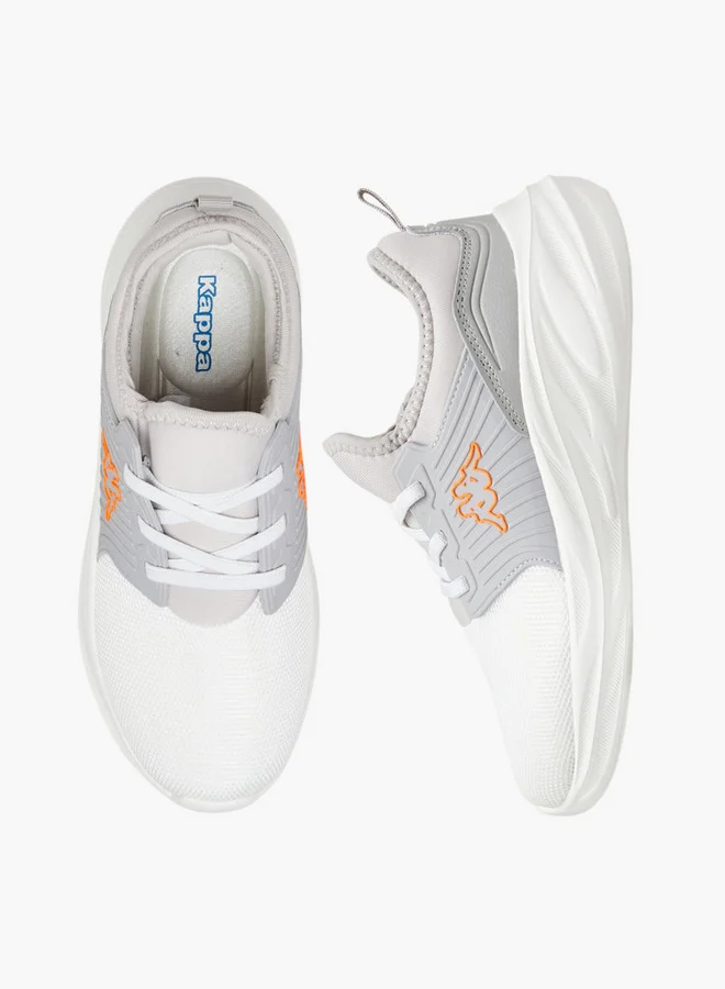 كابا Boys' Textured Lace-Up Sports Shoes with Pull Tabs