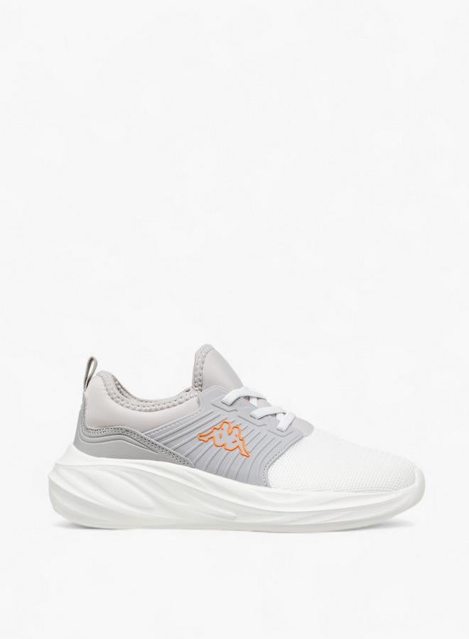 Kappa Boys' Textured Lace-Up Sports Shoes with Pull Tabs - Image 3