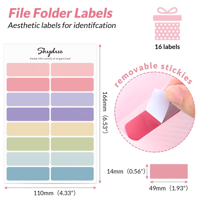 SKYDUE Pink School Office Supplies, Accordion File Organizer - 7 Pocket Letter Size Expanding Folder for School & Office - Portable Document Organizer - Image 2