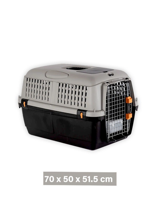 إم بي بيرجامو حاملة أطفال براكو للسفر - 4 (رمادي وأسود) - Image 1