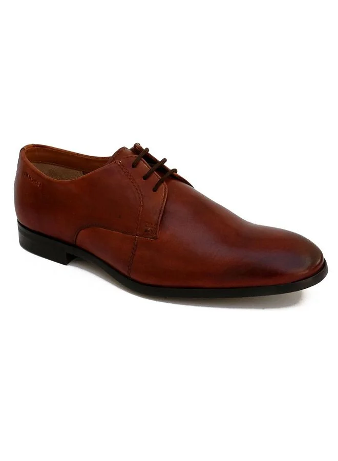 RUOSH Mens Oxford Derby Lace up Comfort Leather Work Office Formal Occasion Party Wear Premium Shoes