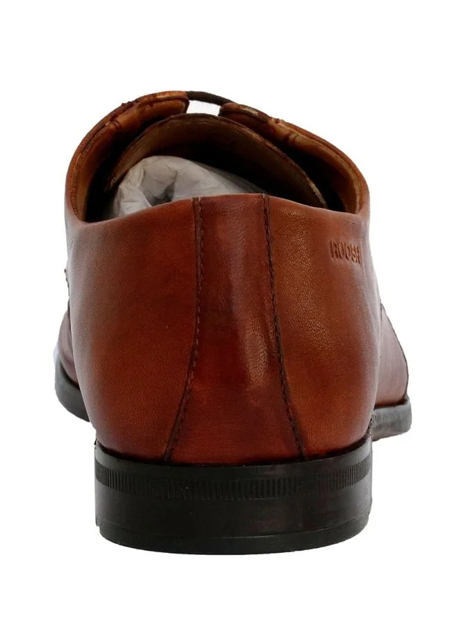 RUOSH Mens Oxford Derby Lace up Comfort Leather Work Office Formal Occasion Party Wear Premium Shoes