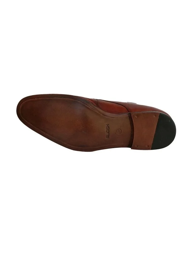 RUOSH Mens Oxford Derby Lace up Comfort Leather Work Office Formal Occasion Party Wear Premium Shoes