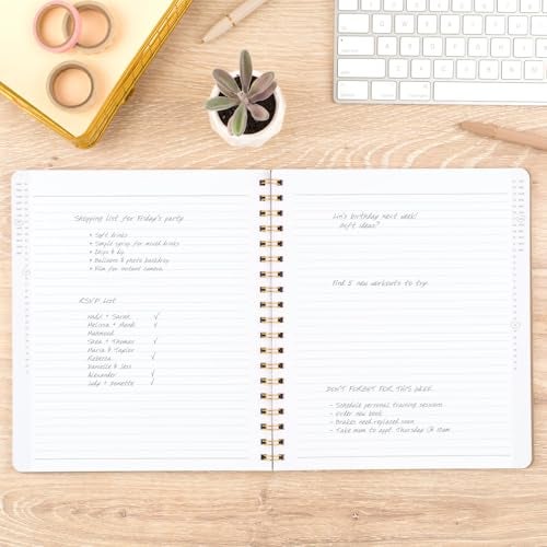 Cambridge WorkStyle Notebook, Legal Ruled Paper, 8" x 10", 80 Sheets, Timeless Taupe (WS-407-45) - Image 2