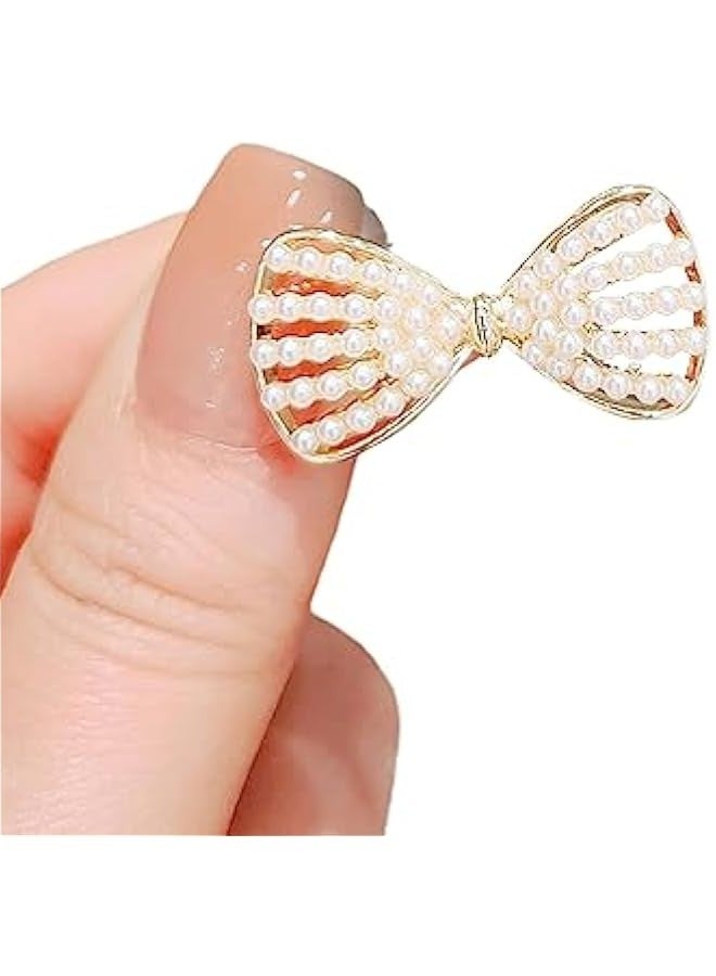 Small Brooch Bow Anti-Walking Brooch high-Grade Chest no-sew Shirt Anti-Walking Buckle Hundred Match pins for Backpacks Bags Jackets Hoodies Hats-66# - Image 1