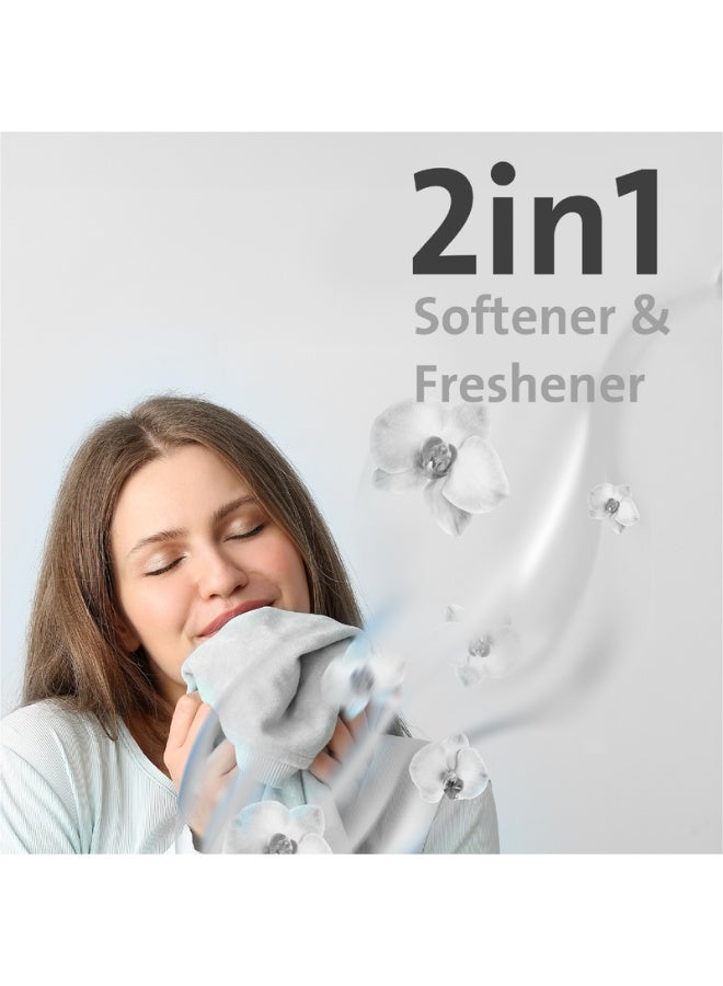 loyal Fabric Softener & Refresher White Care & Gentle 1500 ml - Image 2