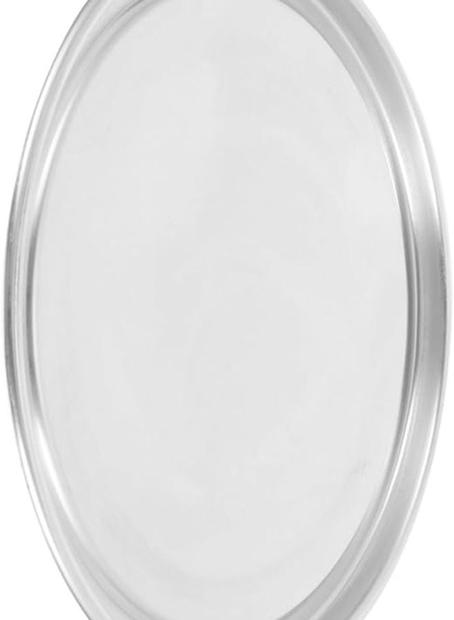 غطاية صينية البيتزا من سبائك الألومنيوم مقاومة للحرارة سهلة التخزين - Image 1