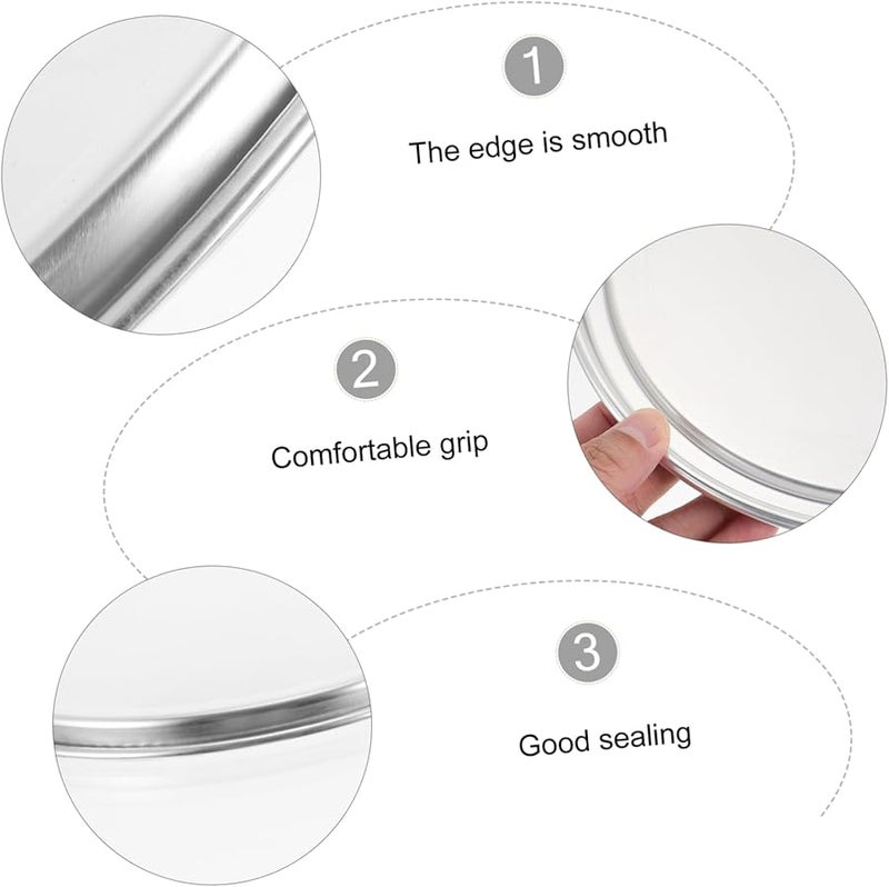 غطاية صينية البيتزا من سبائك الألومنيوم مقاومة للحرارة سهلة التخزين - Image 5