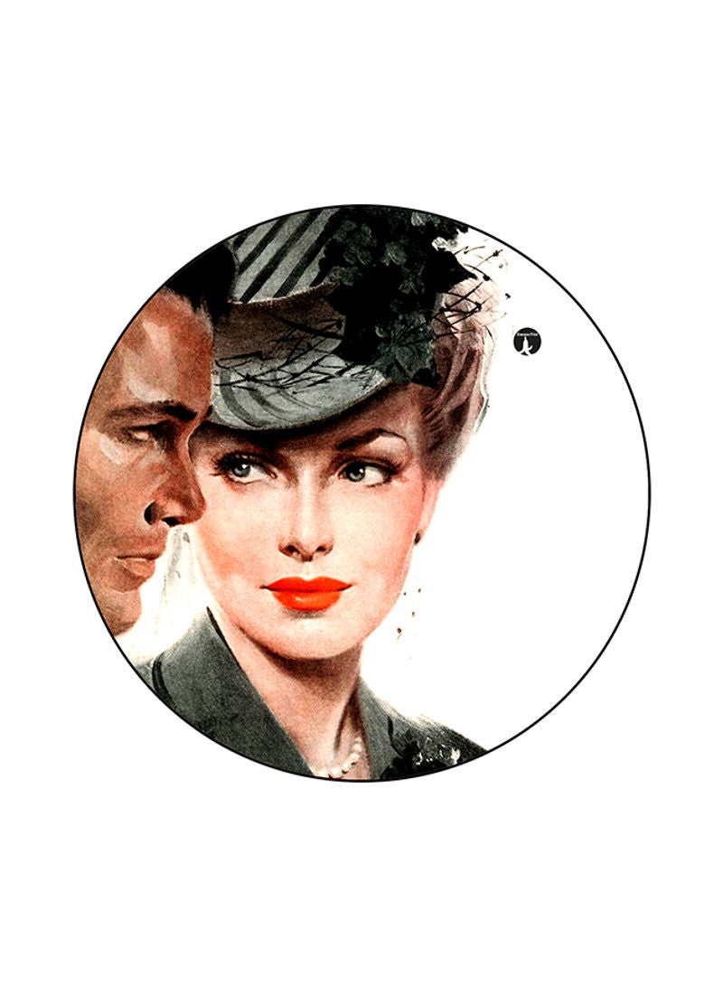 RKN Vintage Art Print Mouse Pad Multicolor