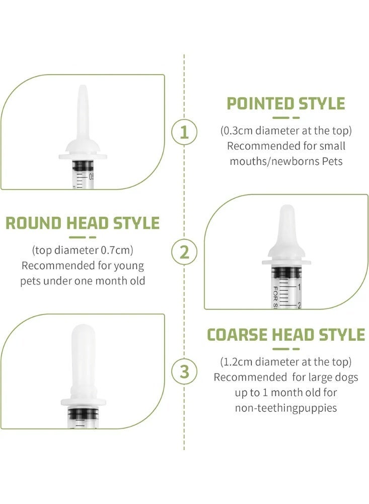 A.M Cat water or milk feeder, syringe feeder dog  cat and small animal, syringe for cats, cat feeding syringe, pet milk feeder,  and water syringe. - Image 3