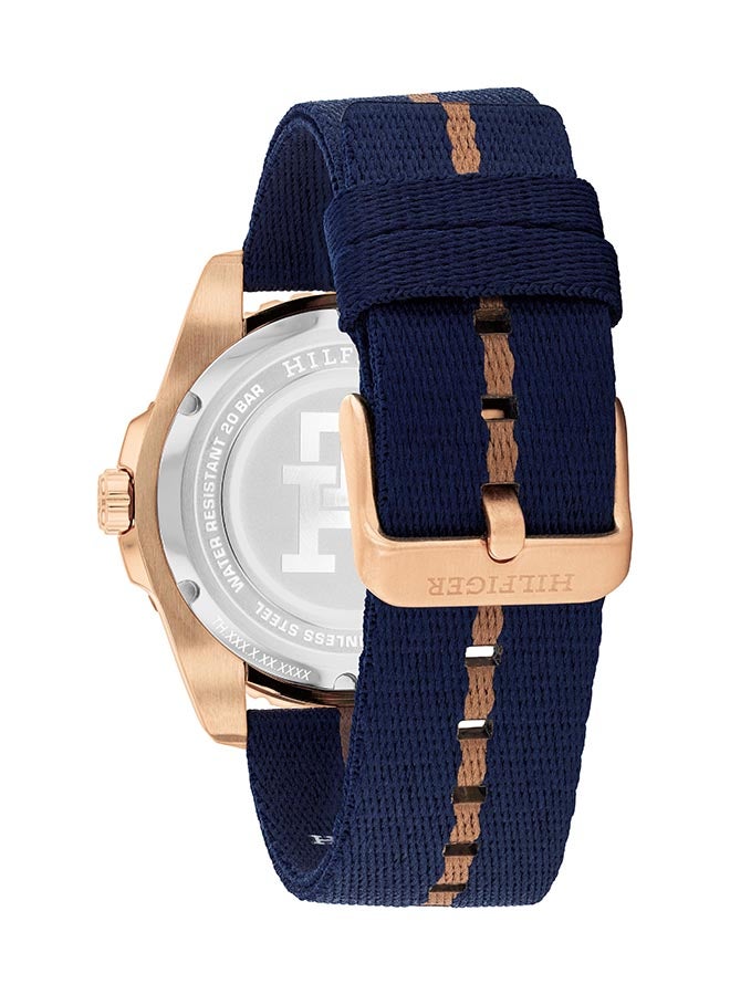 TOMMY HILFIGER ساعة يد رجالية بعقارب مصنوعة من خليط معدني دائرية الشكل 1792130 - 41.5 ملم - Image 3