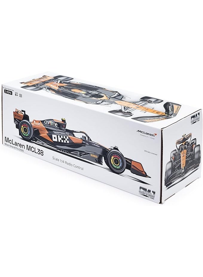 McLaren MCL38 Formula 1 RC Car 1:14 Scale 39214 - Image 2