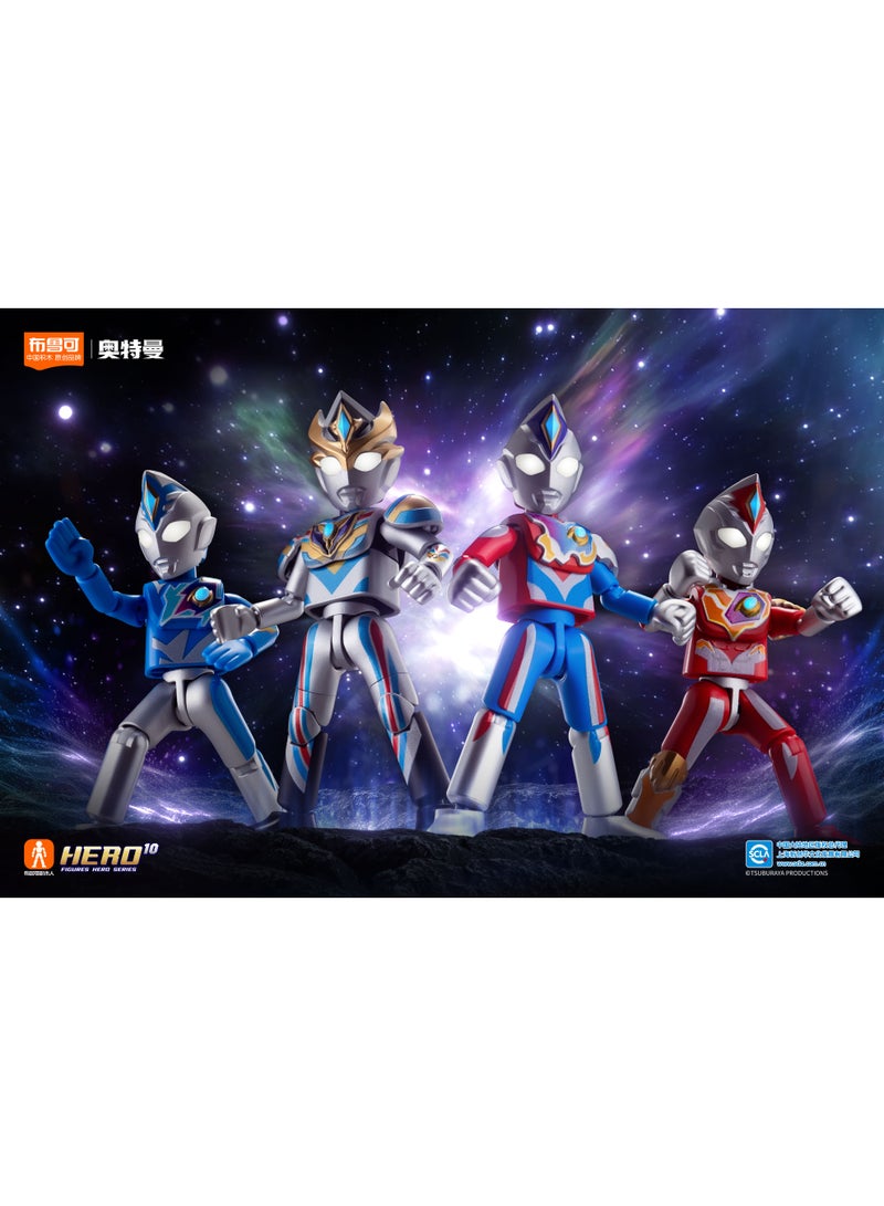 يا شباب بلوكيز أولترامان 73113 Galaxy Version 13 Unleash Your Imagination | Blind Box طقم تركيب مجسم | 23 نقطة حركة | 25–36 قطعة | قابل للوضعيات | فرصة نسخة سرية 1/36 | هدية قابلة للجمع (عمر 9+) - Image 5