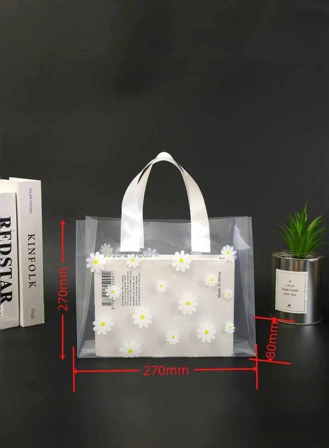 Generic 20pcs Reusable Transparent Bags For Party Gift Distribution Bags Clear Bag Portable 27x27x8cm  - Image 2