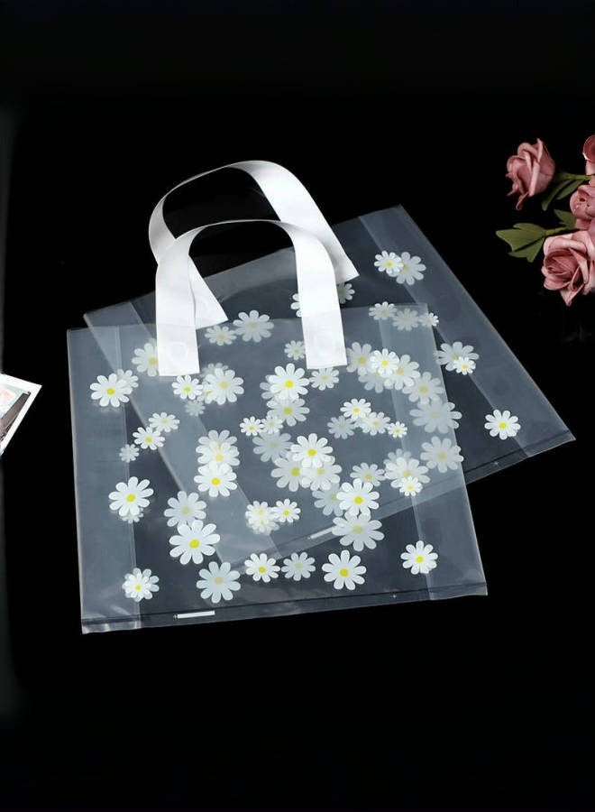 Generic 20pcs Reusable Transparent Bags For Party Gift Distribution Bags Clear Bag Portable 27x27x8cm  - Image 4