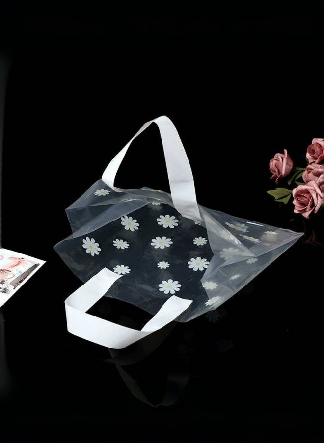 Generic 20pcs Reusable Transparent Bags For Party Gift Distribution Bags Clear Bag Portable 27x27x8cm  - Image 5
