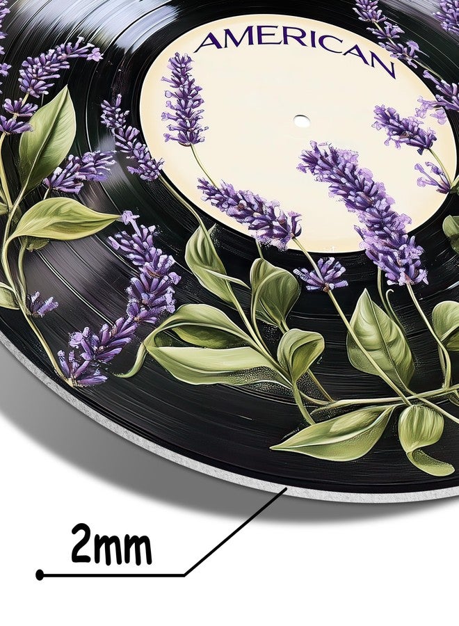 TracyArt Hippie Decor, Posters for Room Aesthetic - Botanical Wall Art, Record Decor, 4 Pcs 12" - Image 4