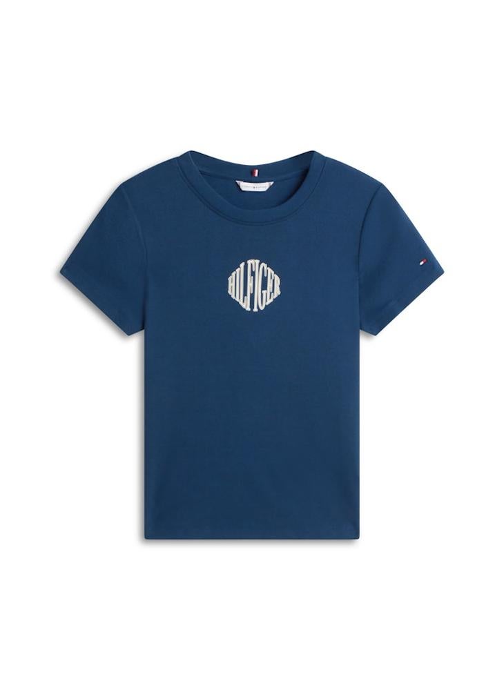 TOMMY HILFIGER Graphic Crew Neck T-Shirt - Image 5